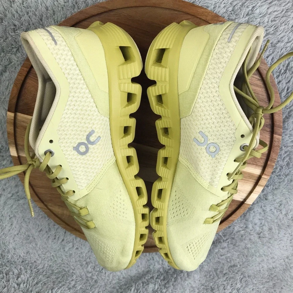 On Cloud X Womens 9.5 Glade Citron Gym TrainingRoad Running Sneakers Casual Shoe